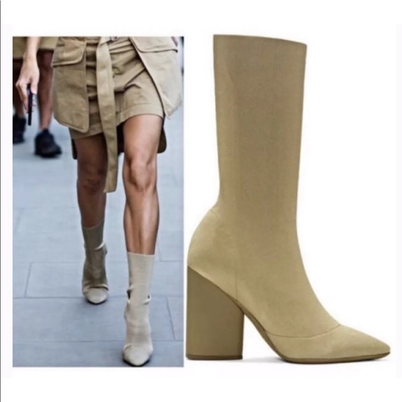 yeezy stretch ankle boots